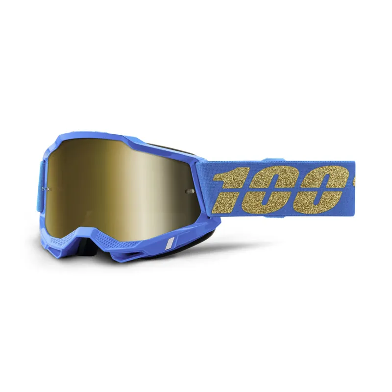 100 percent Accuri 2 Goggle Gold Mirror Lens Waterloo