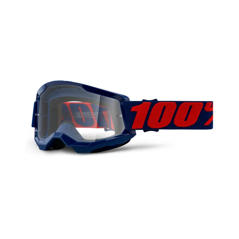 100 Percent Strata 2 Goggle Clear Lens Masego