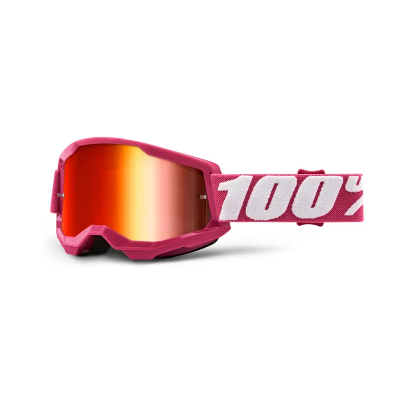 100 Percent Strata 2 Goggle Red Mirror Lens Fletcher
