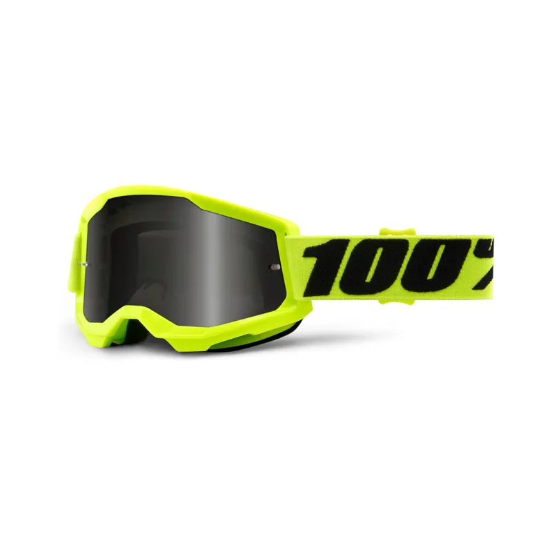 100 Percent Strata 2 Sand Goggle Smoke Lens Yellow