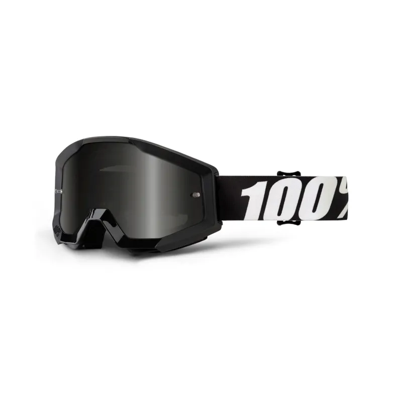 100 percent Strata Sand Goggles Smoke Lens Outlaw
