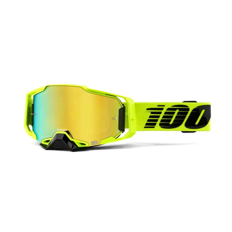 100 Percent Armega Goggle Mirror Lens Nuclear Citrus