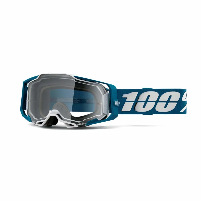 100 Percent Armega Goggles Clear Lens Albar