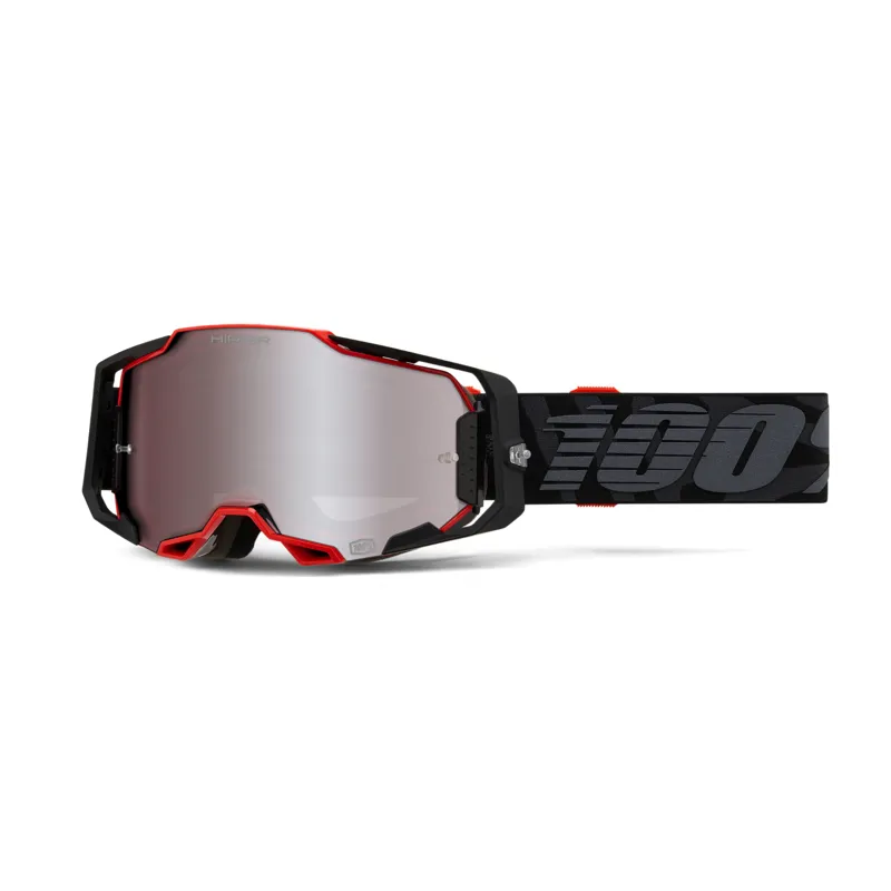 100 Percent Armega Goggle HiPER Silver Mirror Lens Renen