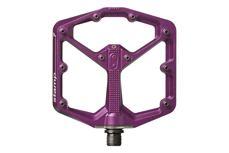 Crankbrothers Stamp 7 Flat Pedals in Purple