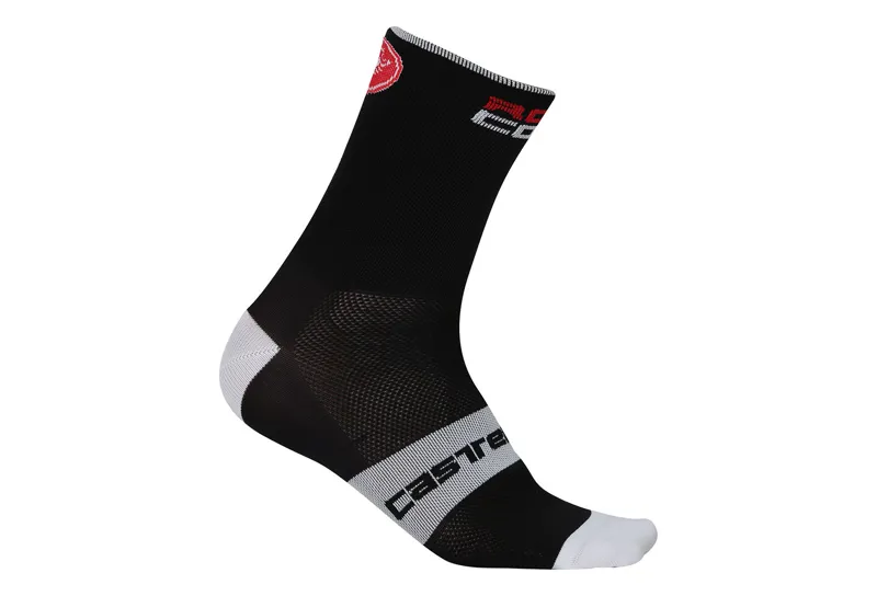 Castelli Rosso Corsa 13 Socks in White-2