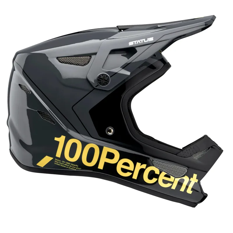 100 Percent Status Helmet Carby Charcoal