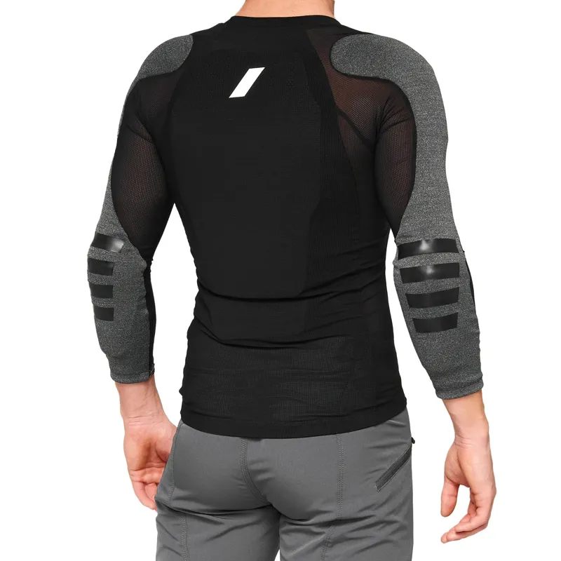 100 Percent Tarka Long Sleeve Black-1