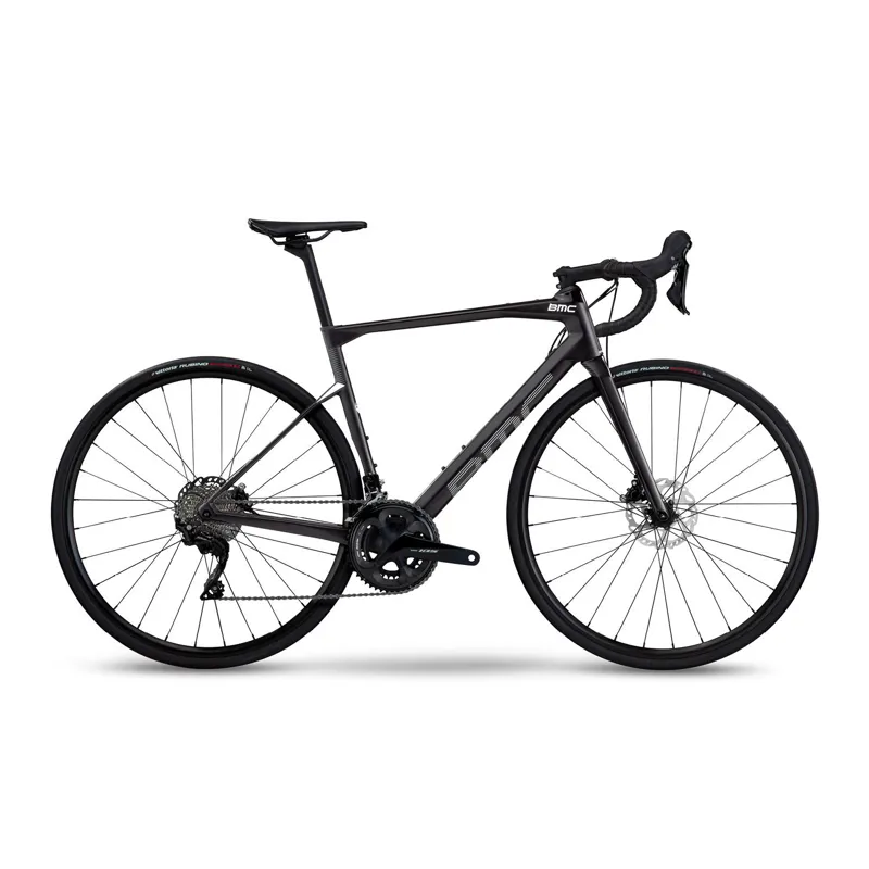 Bmc Roadmachine Five Shimano 105 di2: CARBON/WHITE/GREY