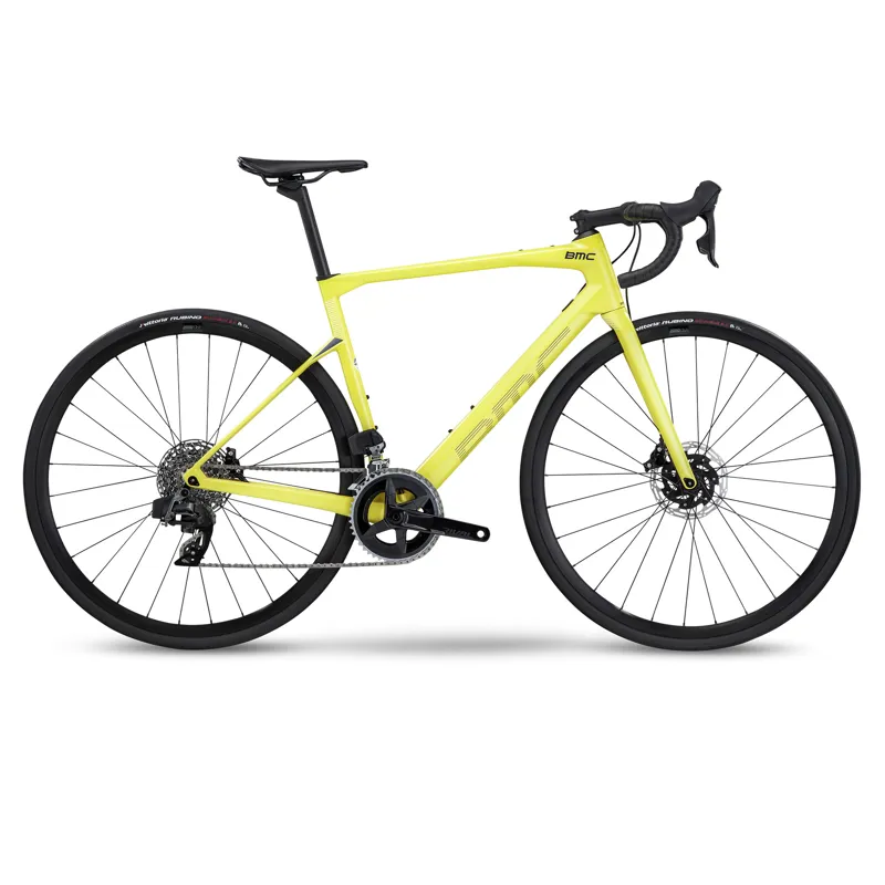 BMC Roadmachine Four Carbon Road Bike in Yellow