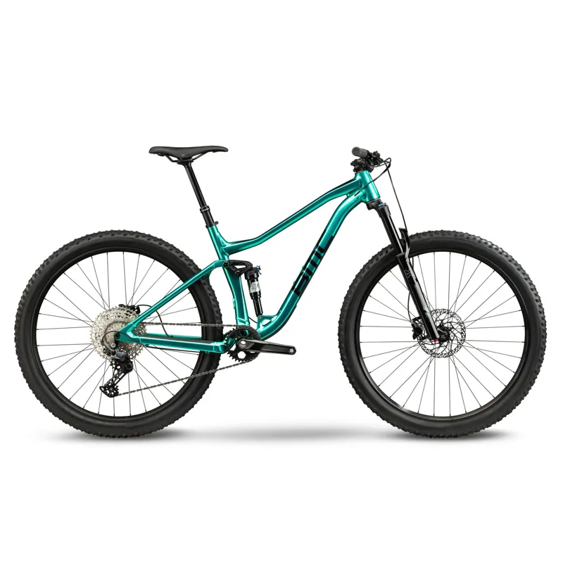 2022 BMC Speedfox AL Two Deore 1x12 in Metallic Jade/Black