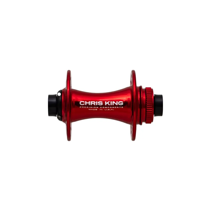 Chris King MTB Boost Centerlock Front Hub - 110x15mm / Red