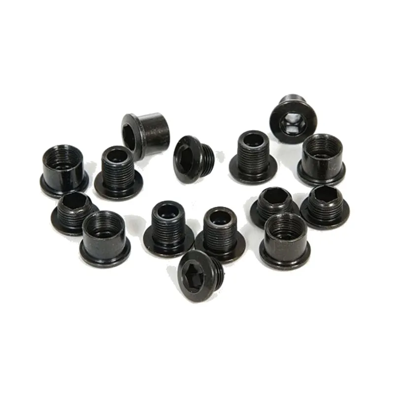 Truvativ Spare - Crank Chainring Bolt Kit 5-Arm Triple Steel/Steel Black: size