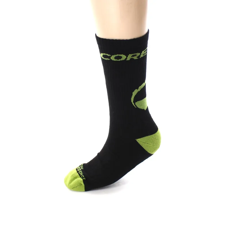 CushCore Socks Black Green
