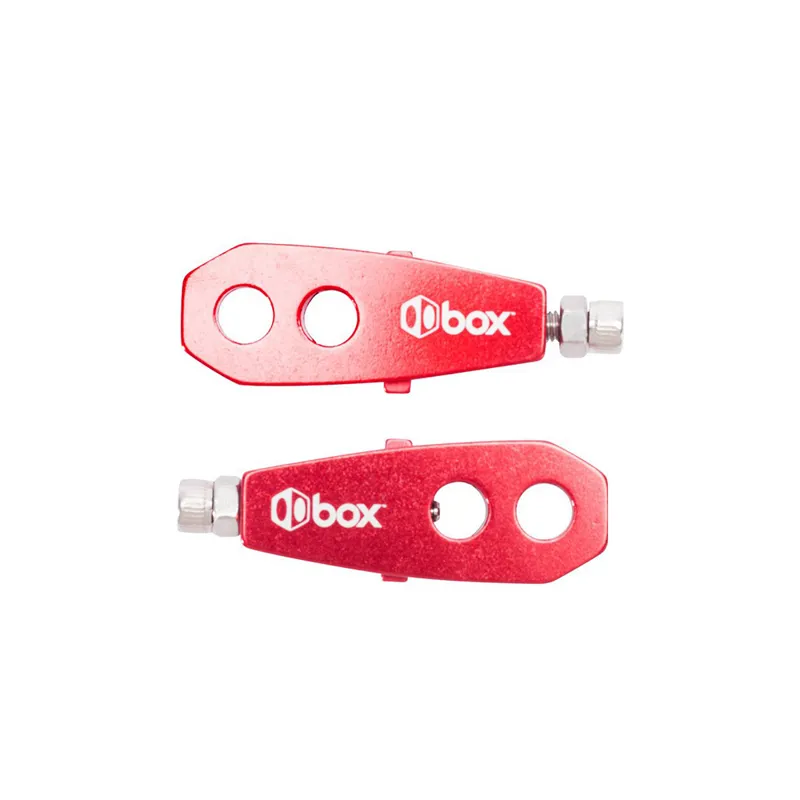 Box Two BMX Chain Tensioner Axle Red 10mm