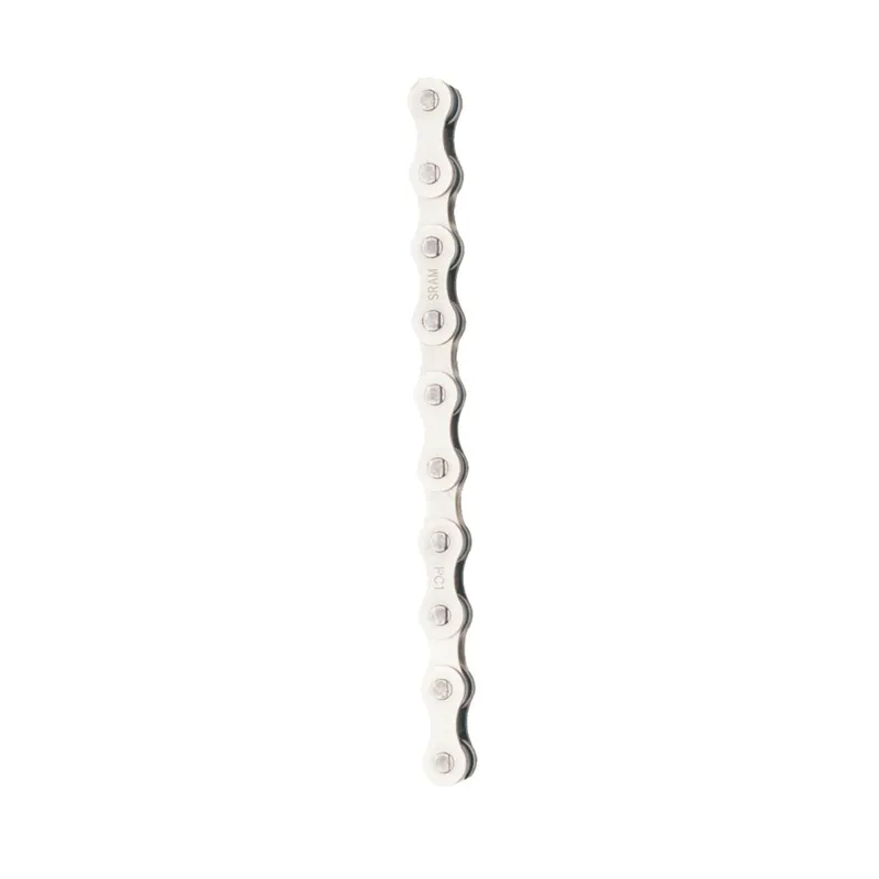 Sram pc1 1/8 1spd Chain Nickel 114 Links SILVER single speed