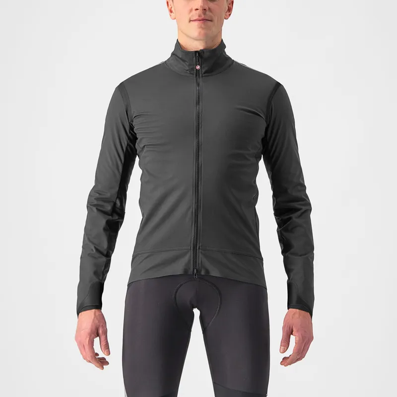 Castelli Alpha Ultimate Insulated Jacket in Dark Grey Black