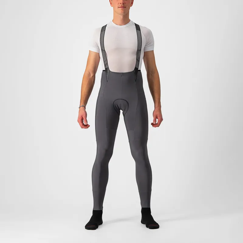 Castelli Free Aero RC Bibtights in Dark Grey