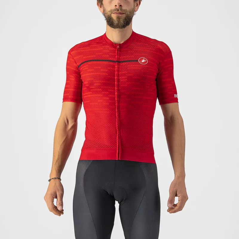 Castelli Insider Jersey in Dark Red