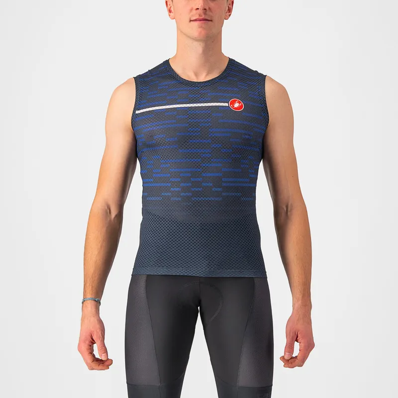 Castelli Insider Sleeveless Jersey in Savile Blue