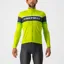 Castelli Passista Long Sleeve Jersey in Electric Lime Green
