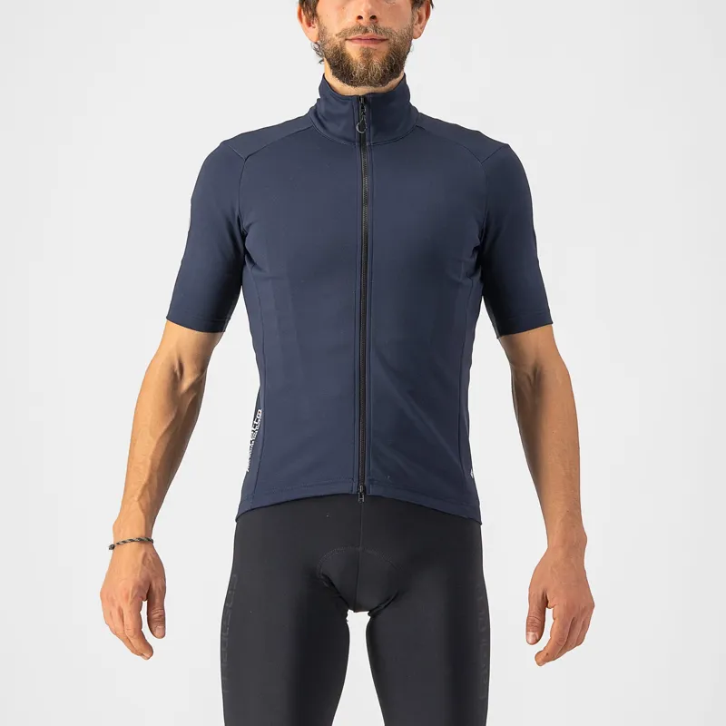 Castelli Perfetto RoS 2 Wind Jersey in Savile Blue