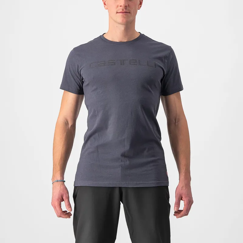 Castelli Sprinter Mens T-Shirt in Dark Grey