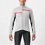 Castelli Transition 2 Mens Jacket in Silver Grey Red Reflex
