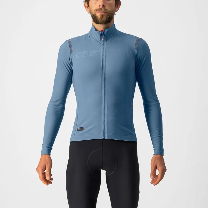Castelli Tutto Nano RoS Mens Jersey in Steel Blue