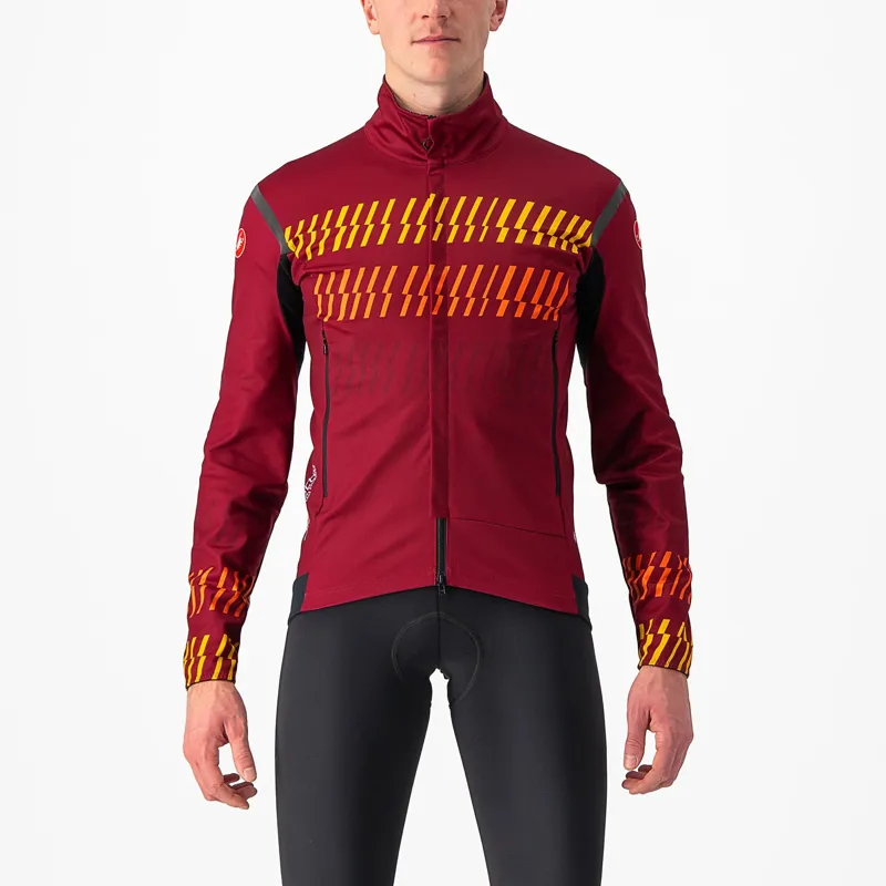 Castelli Unlimited Perfetto RoS 2 Jacket in Bordeaux