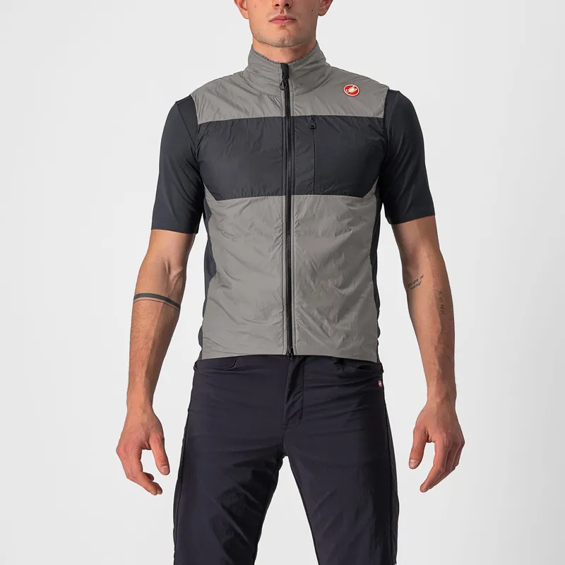 Castelli Unlimited Puffy Vest in Nickel Grey