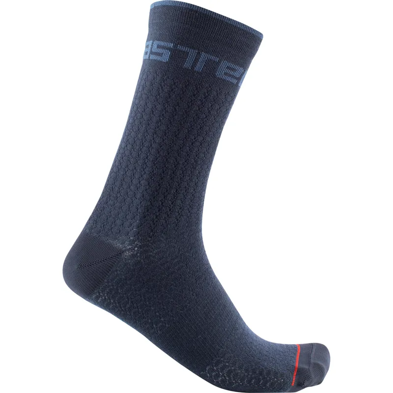 Castelli Distanza 20 Socks in Savile Blue