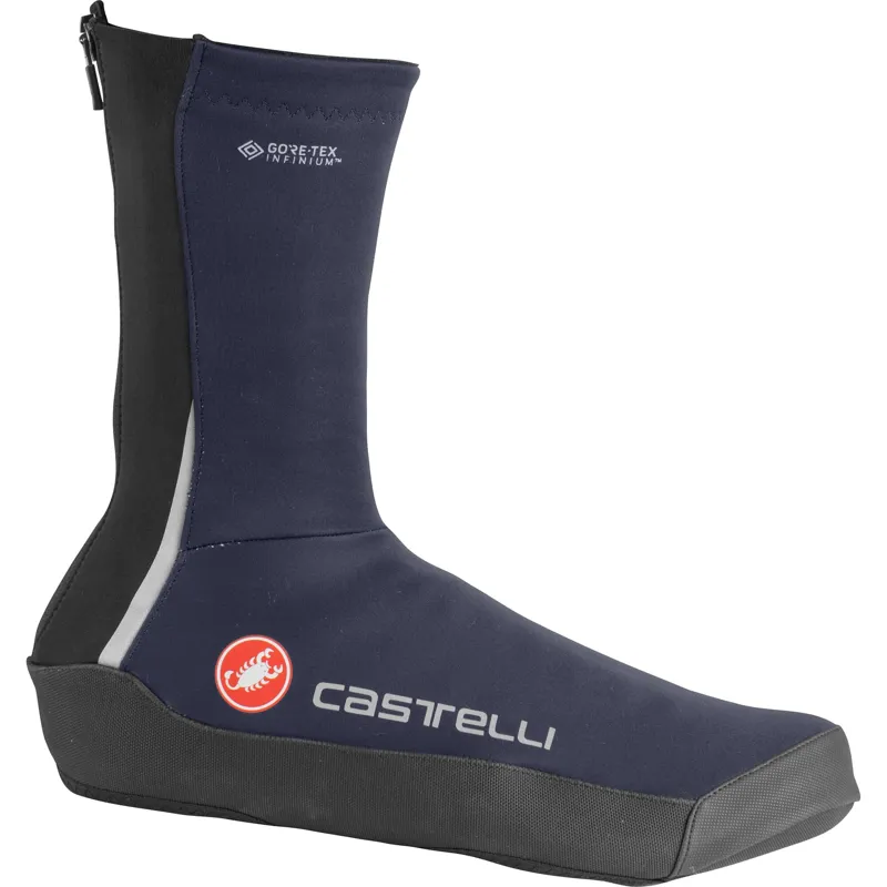 Castelli Intenso UL Shoecovers in Savile Blue