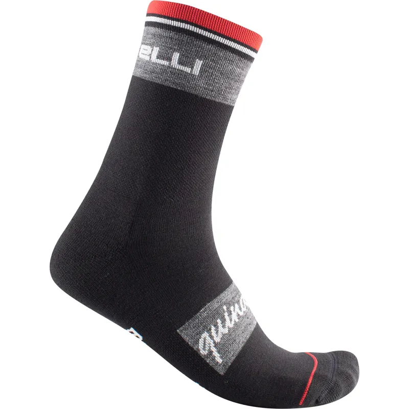Castelli Quindici Soft Merino 15 Socks in Black