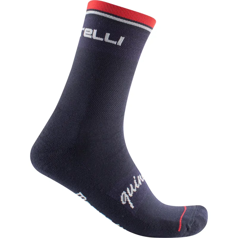 Castelli Quindici Soft Merino 15 Socks Dark Blue