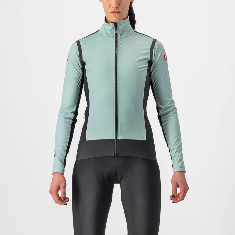 Castelli Alpha RoS 2 Light Womens Jacket in Blue Black Reflex