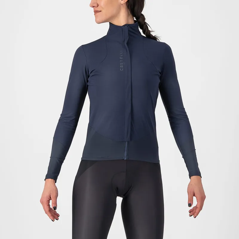 Castelli Beta RoS Womens Jacket in Savile Blue