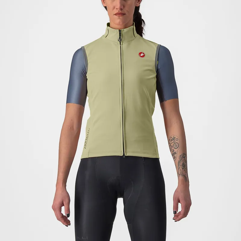 Castelli Perfetto RoS 2 Womens Vest in Green Tea