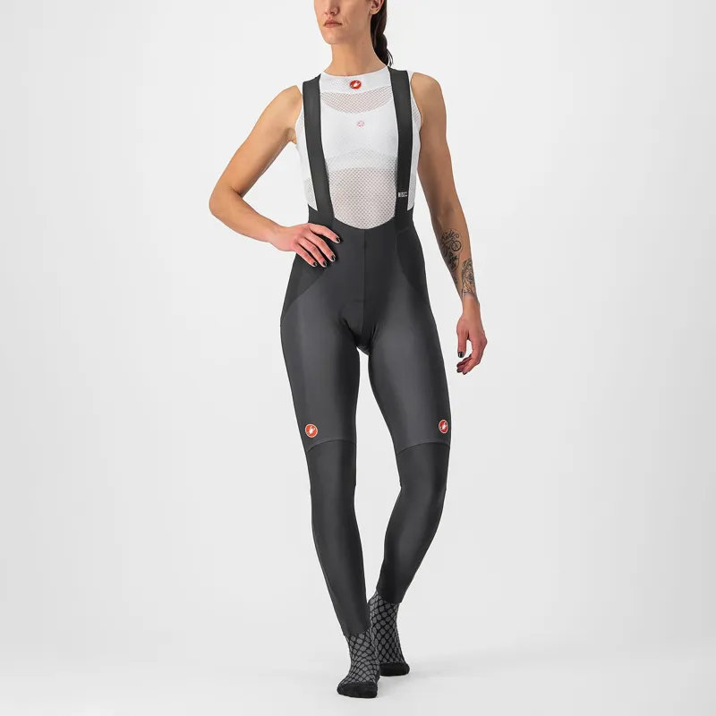 Castelli Sorpasso RoS Womens Bib Tights in Black