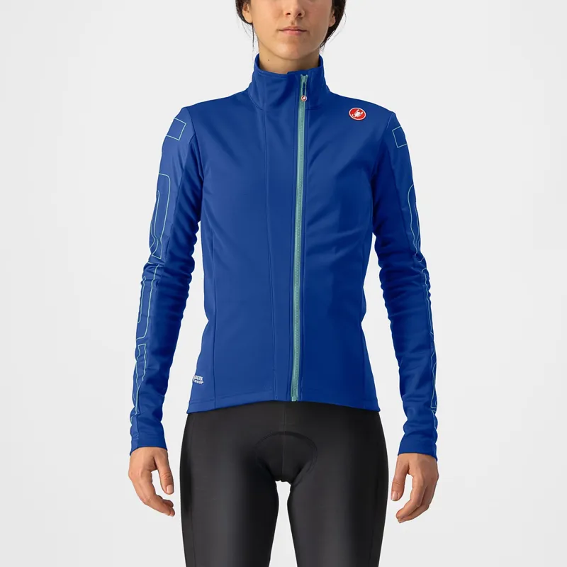 Castelli Transition Womens Jacket in Sodalite Blue