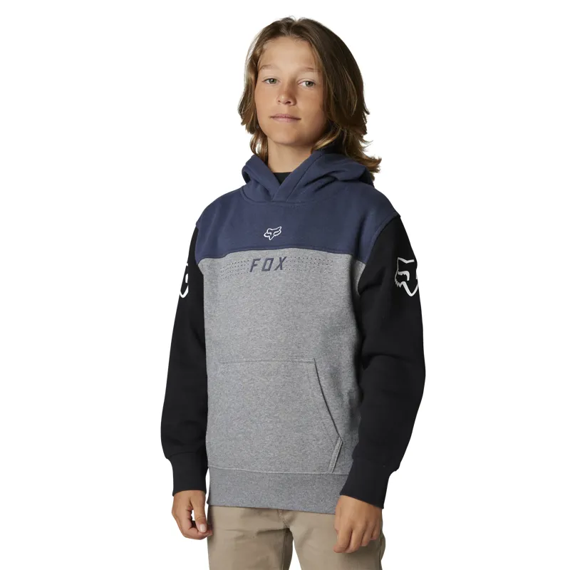 Fox Racing Efekt Youth Pullover Fleece in Deep Cobalt