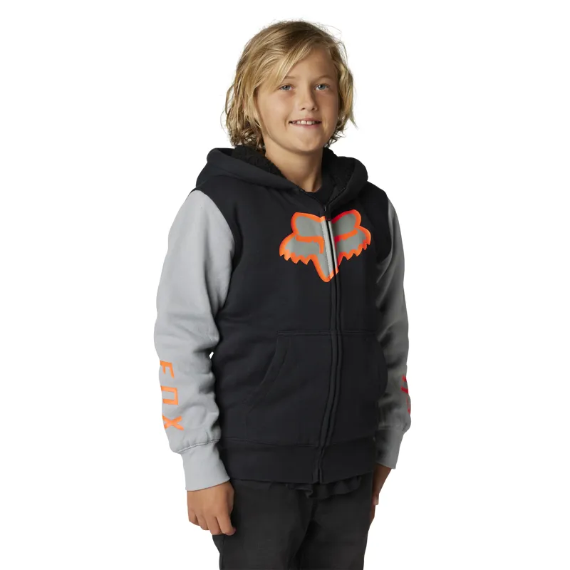 Fox Racing Leed Youth Sherpa Fleece in Black