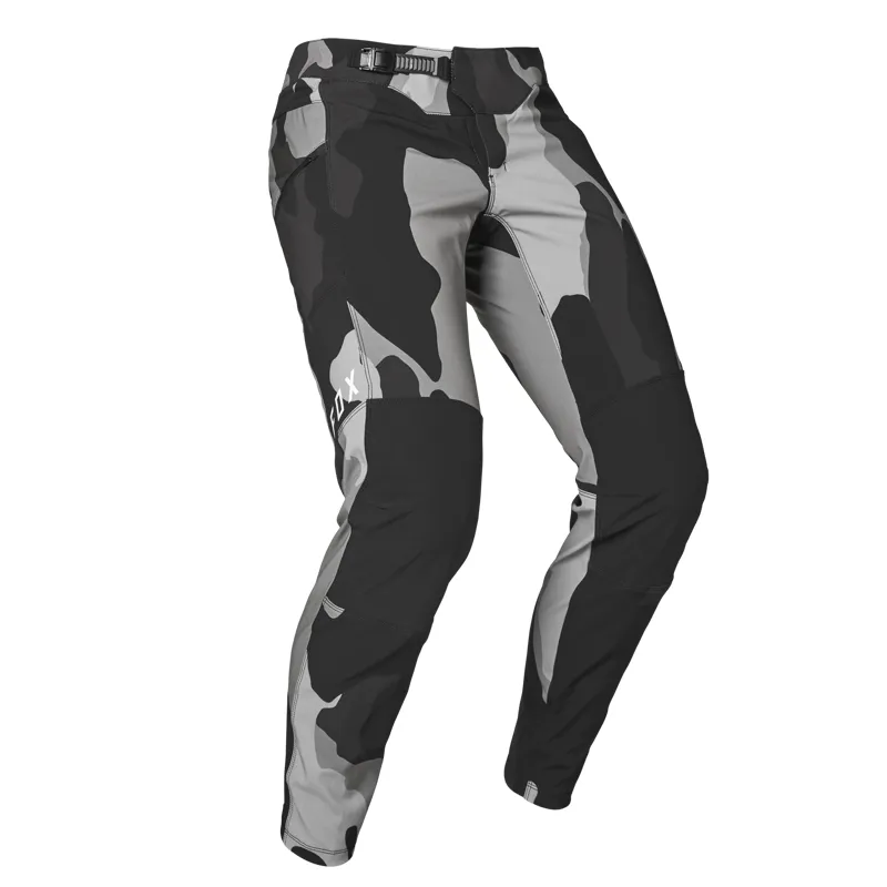 Fox Racing Defend Fire Mens Pants in Black Camo
