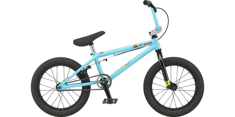 GT Lil Performer 16in Kids BMX Bike in Blue