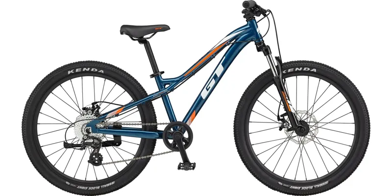 GT Stomper Ace 24in Kids Mountain Bike in Blue