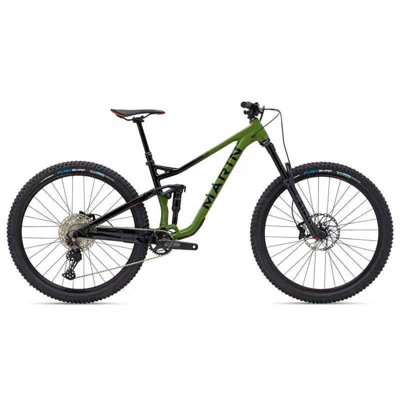 Marin Alpine Trail 7 Mountain Bike in Green/Black/Orange