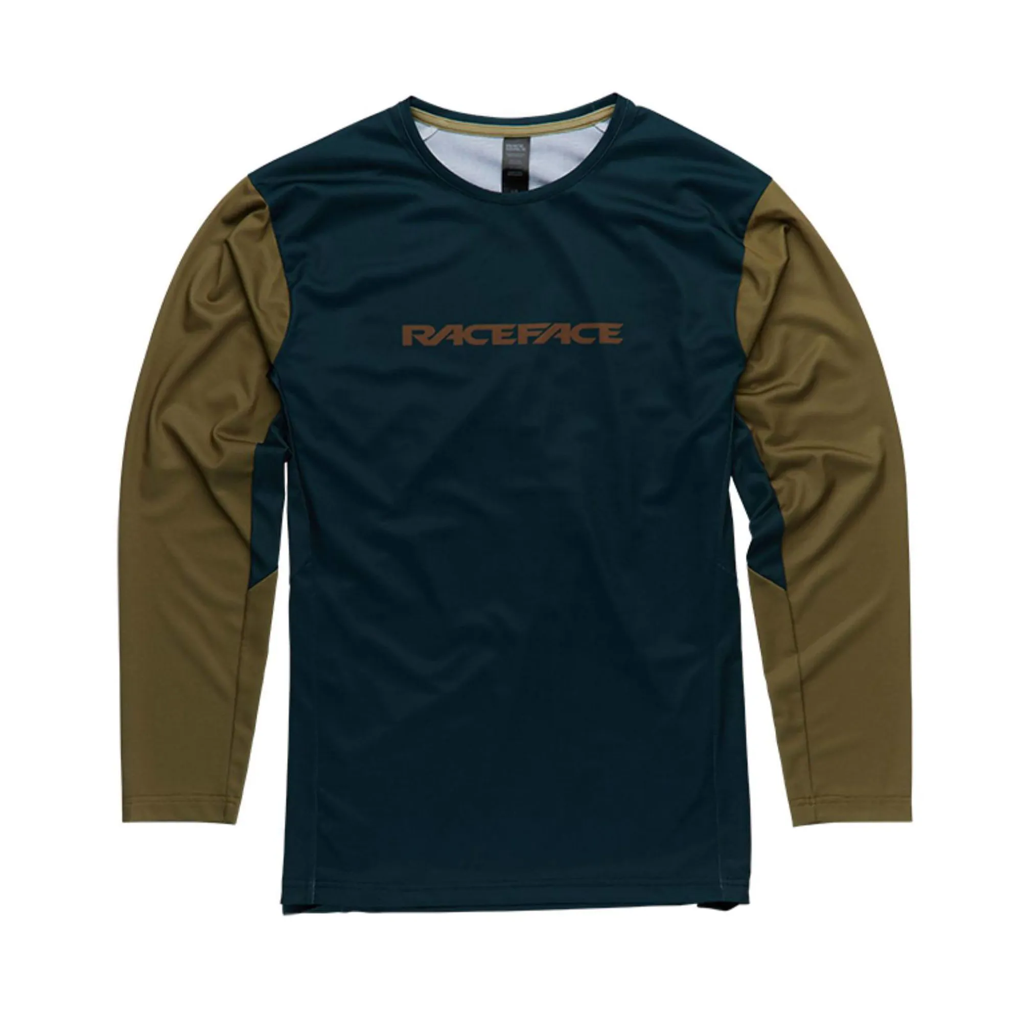 Race Face Indy Long Sleeve Jersey in Pine - Main Image