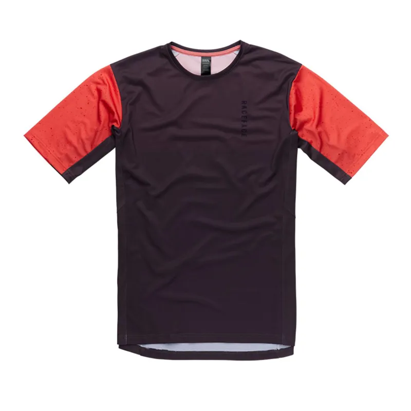 Race Face Indy Short Sleeve Jersey in Coral