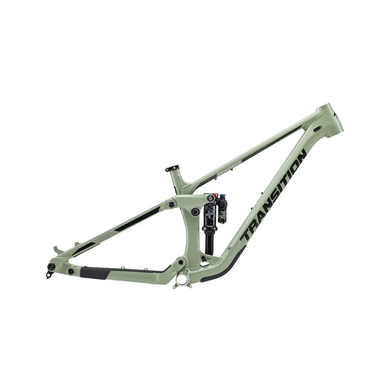 Transition Sentinel Alloy MTB Frame Set in Misty Green