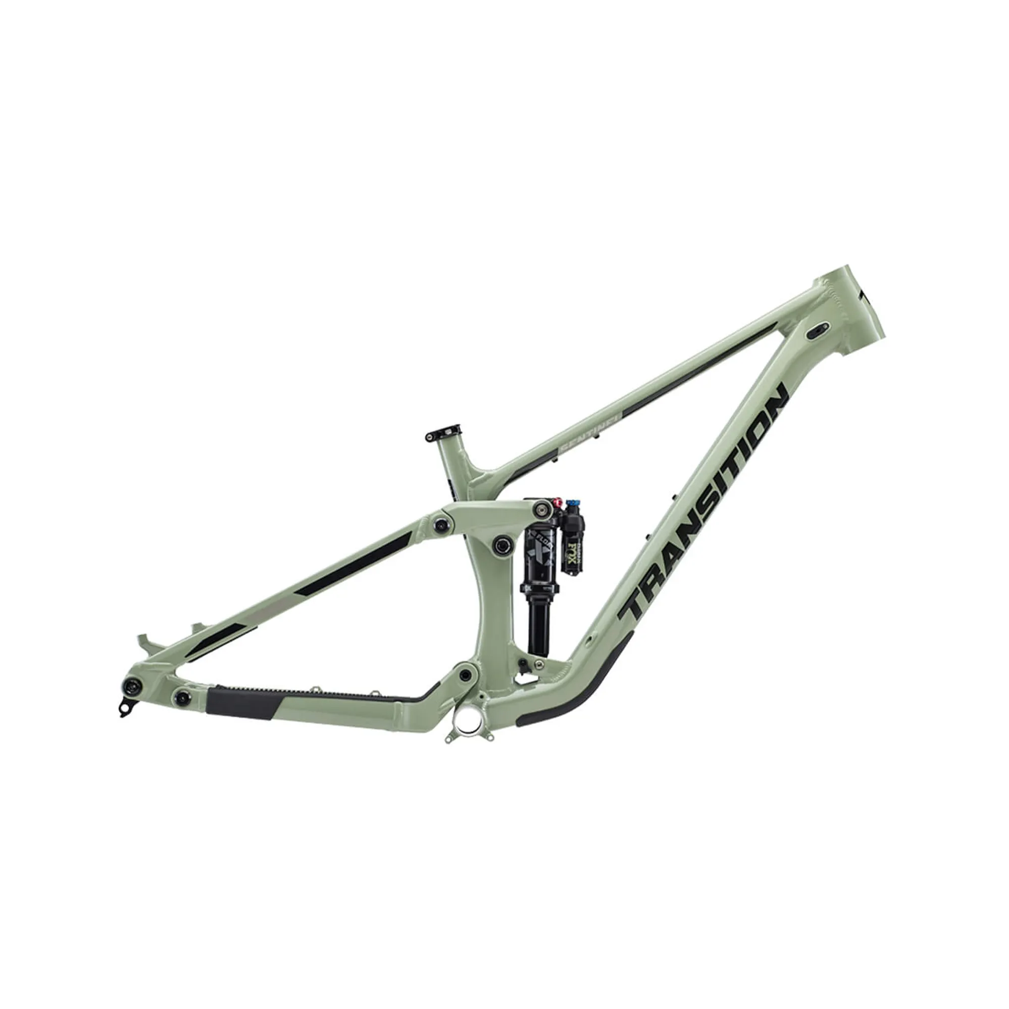 Transition Sentinel Alloy MTB Frame Set in Misty Green